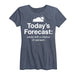 Todays Forecast Ladies Short Sleeve Classic Fit Tee