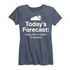 Todays Forecast Ladies Short Sleeve Classic Fit Tee