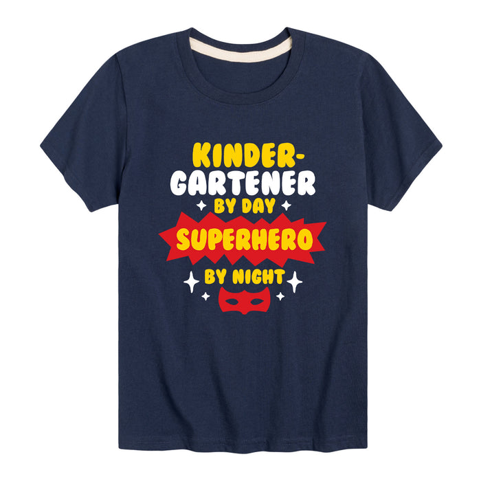Superhero KindergartnerYouth Short Sleeve Tee