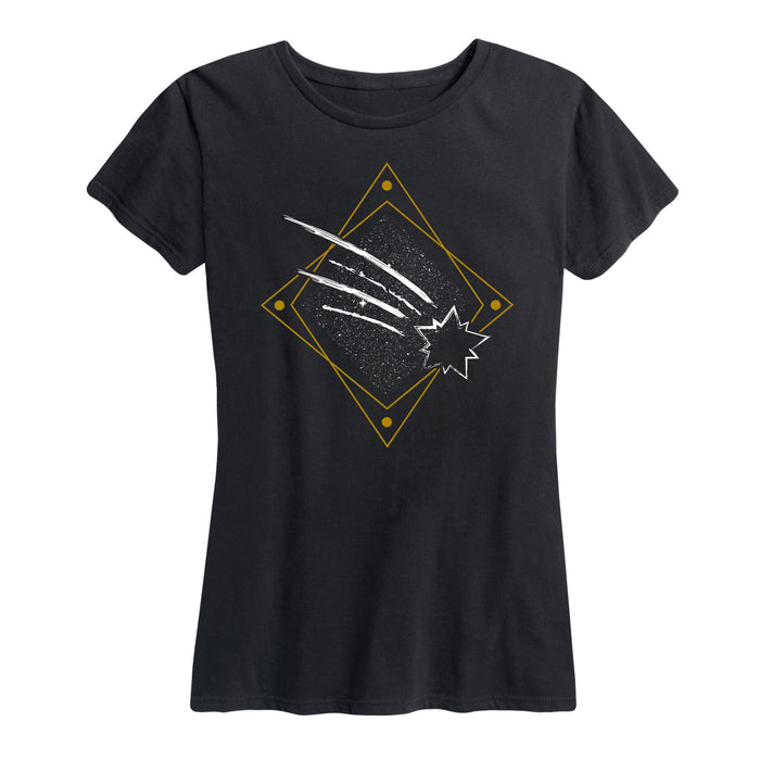 Shooting Star Ladies Short Sleeve Classic Fit Tee