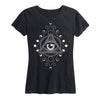 Third Eye Moon Phases Ladies Short Sleeve Classic Fit Tee