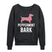 Peppermint Bark Ladies French Terry Pullover