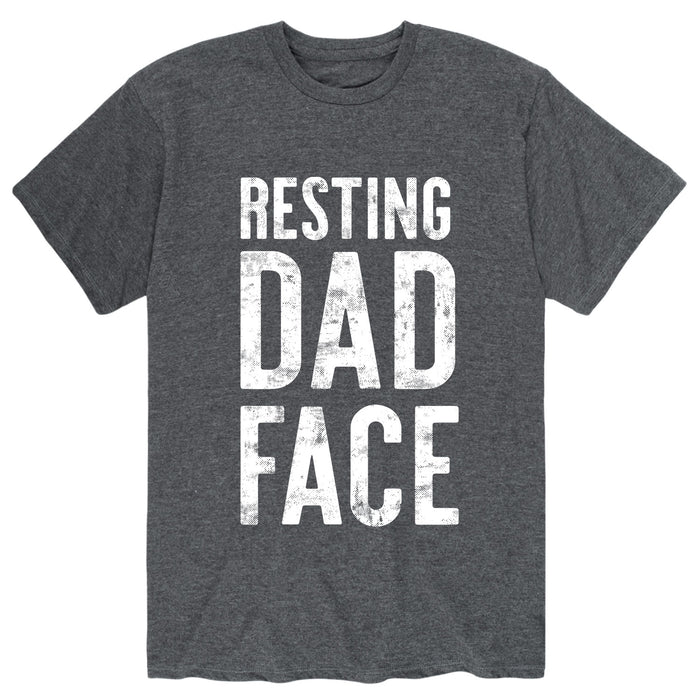 Resting Dad Face Mens Short Sleeve Tee