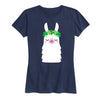 Shamrock Crown Llama - Women's Short Sleeve T-Shirt
