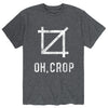 Oh Crop Mens Short Sleeve Tee
