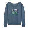 Not Into Hugs Cactus Ladies French Terry Pullover