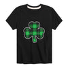 Shamrock PlaidYouth Short Sleeve Tee