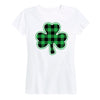 Shamrock Buffalo Plaid - Women's Short Sleeve T-Shirt
