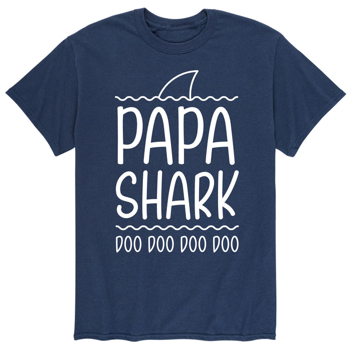 Papa Shark Men's Short Sleeve T-Shirt