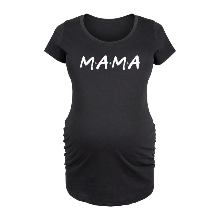 Mama Womens Maternity Scoop Neck Tee