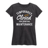 Spiritual Maintenance Ladies Short Sleeve Classic Fit Tee