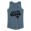 Save The Queen Bee Womens Racerback Tank