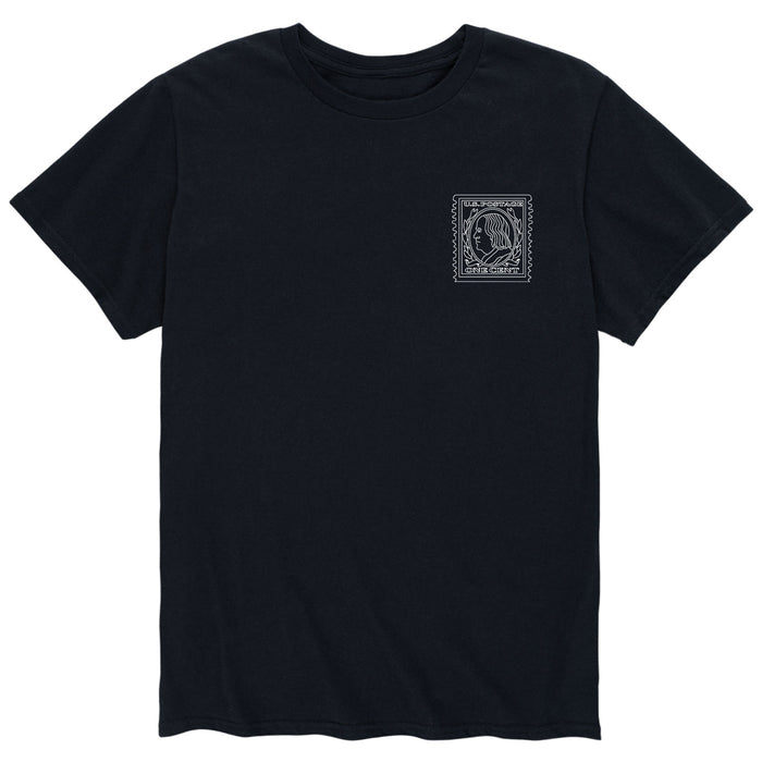 Postal Stamp Graphic LC Men's Short Sleeve T-Shirt