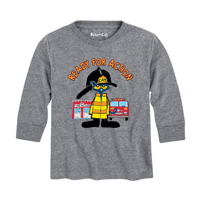 Ptc Ready For Action Kids Long Sleeve Tee