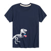 T Rex Flag Side HitYouth Short Sleeve Tee