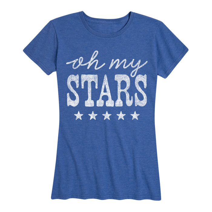 Oh My Stars Ladies Short Sleeve Classic Fit Tee
