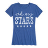 Oh My Stars Ladies Short Sleeve Classic Fit Tee
