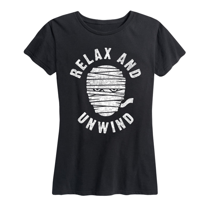 Relax And Unwind Ladies Short Sleeve Classic Fit Tee