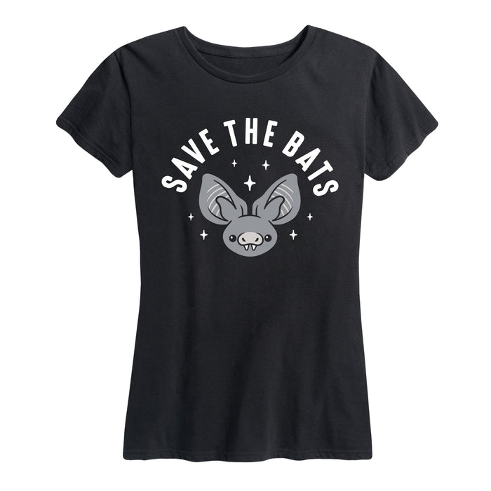 Save The Bats Ladies Short Sleeve Classic Fit Tee