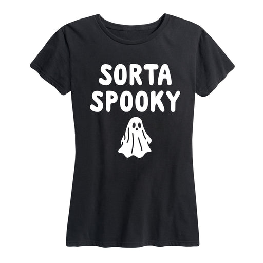 Sorta Spooky Ladies Short Sleeve Classic Fit Tee