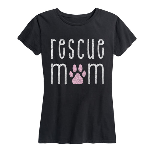 Rescue Mom Ladies Short Sleeve Classic Fit Tee