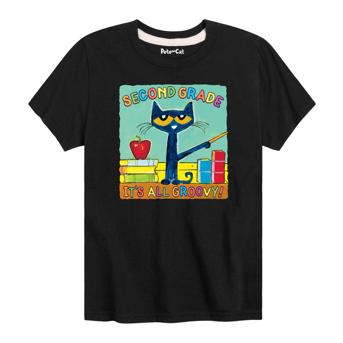 PTC Second Grade Its All Groovy Youth Short Sleeve Tee