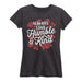 Always Stay Humble And Kind Ladies Short Sleeve Classic Fit Tee