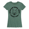 Scream Until They Feed You Ladies Short Sleeve Classic Fit Tee