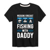 Weekend Forecast Fishing DaddyYouth Short Sleeve Tee