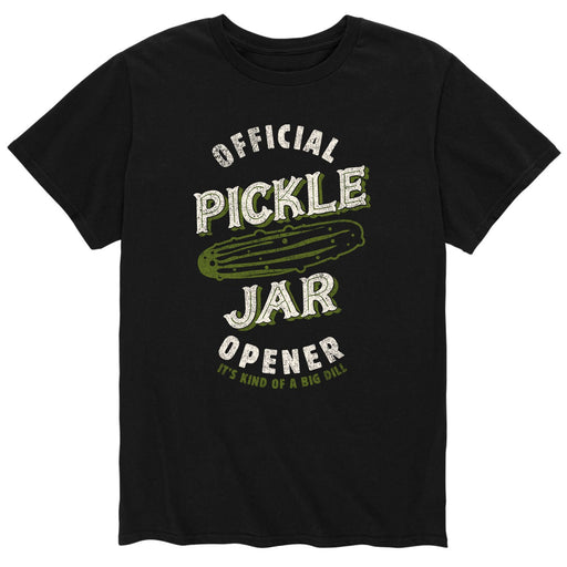Official Pickle Jar Opener - Men's Short Sleeve T-Shirt