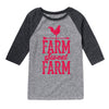 Farm Sweet Farm Kids Raglan