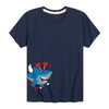 Valentine Shark Side HitYouth Short Sleeve Tee