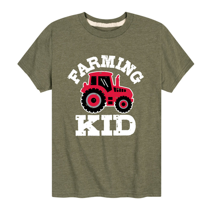 Farming Kid Kids Short Sleeve Tee