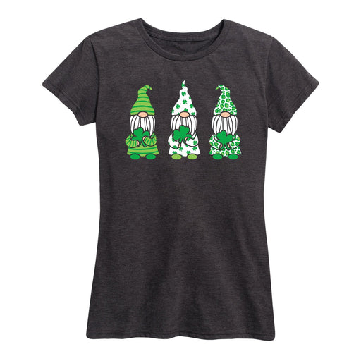 St. Patricks Gnomes - Women's Short Sleeve T-Shirt