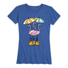 Rain Flamingos - Women's Short Sleeve T-Shirt