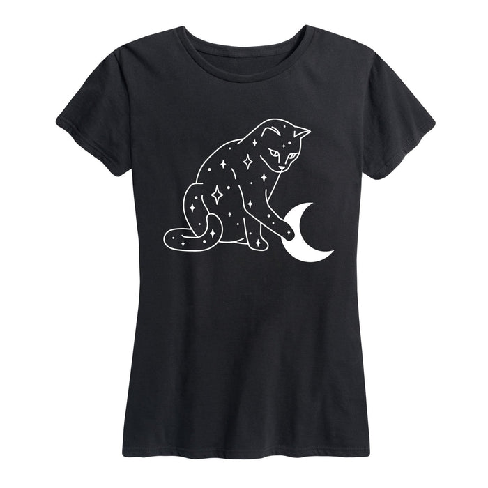Starry Cat - Women's Short Sleeve T-Shirt