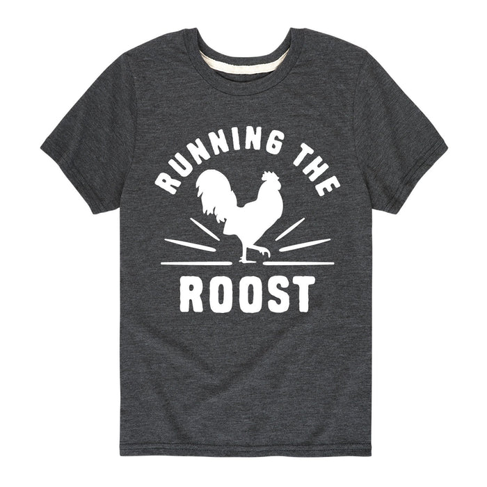 Running The Roost -Youth Short Sleeve T-Shirt