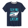 Sea You LaterYouth Short Sleeve Tee