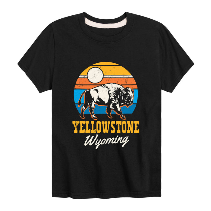 Yellowstone BisonYouth Short Sleeve Tee