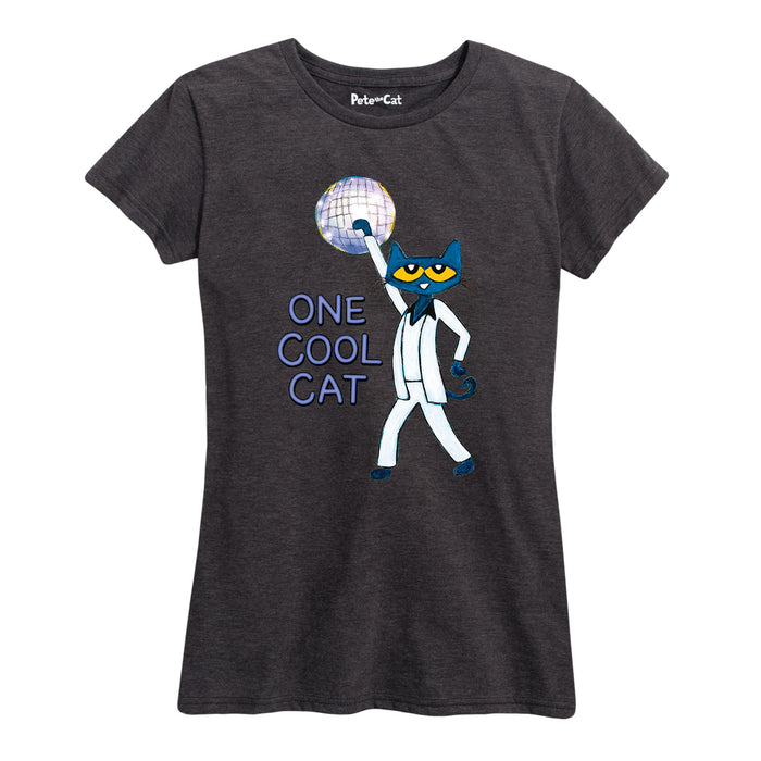 Pete The Cat™ One Cool Cat Womenss Short Sleeve Classic Fit Tee