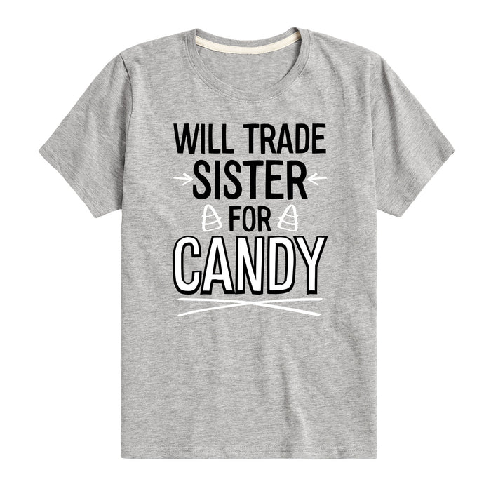 Will Trade Sister For Candy Youth Short Sleeve Tee