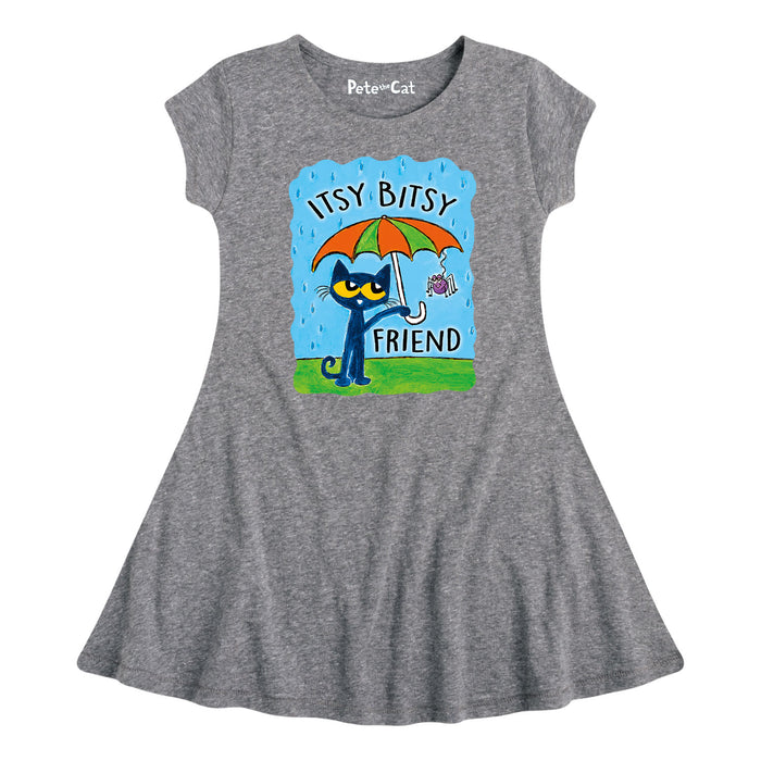 PTC Itsy Bitsy Friend Girls Fit And Flare Cap Sleeve Dress