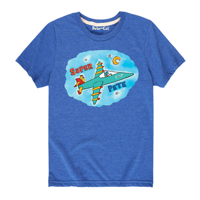 PTC Super Pete In Jet Kids Short Sleeve Tee