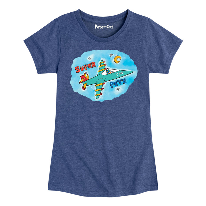 PTC Super Pete In Jet Girls Short Sleeve Tee