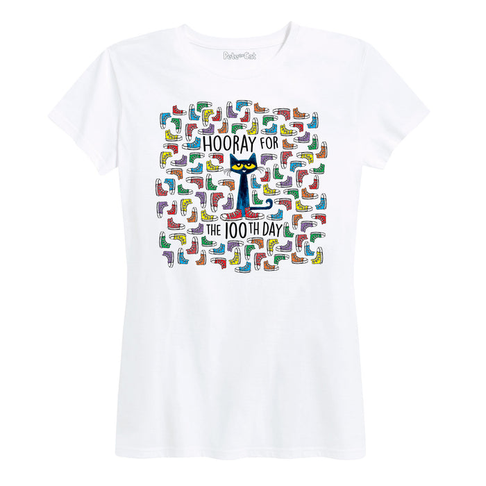PTC 100Th Shoes Womenss Short Sleeve Classic Fit Tee