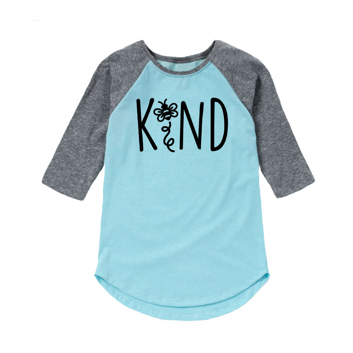 Kind Bee Kids Raglan T-Shirt