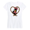 Chicken With Bandana Womens Short Sleeve Classic Fit Tee