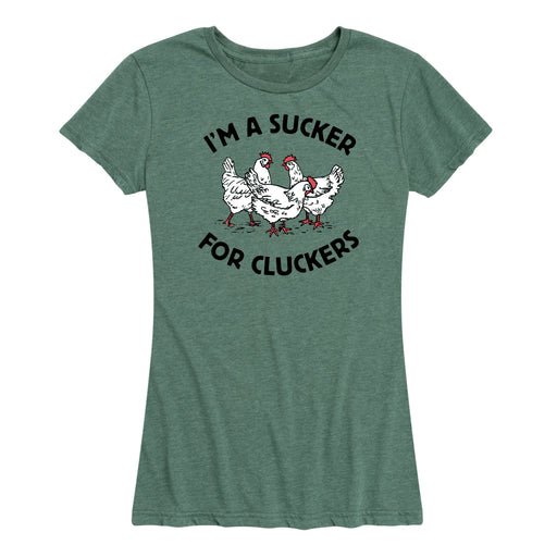 Sucker for Cluckers Womens Tee