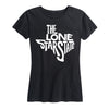 The Lone Star State, Texas Outline Ladies Short Sleeve Classic Fit Tee