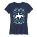 Time In The Saddle Is Never Wasted Ladies Short Sleeve Classic Fit Tee
